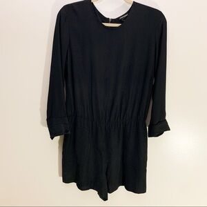 THRU Club Monaco Romper Black Size 6